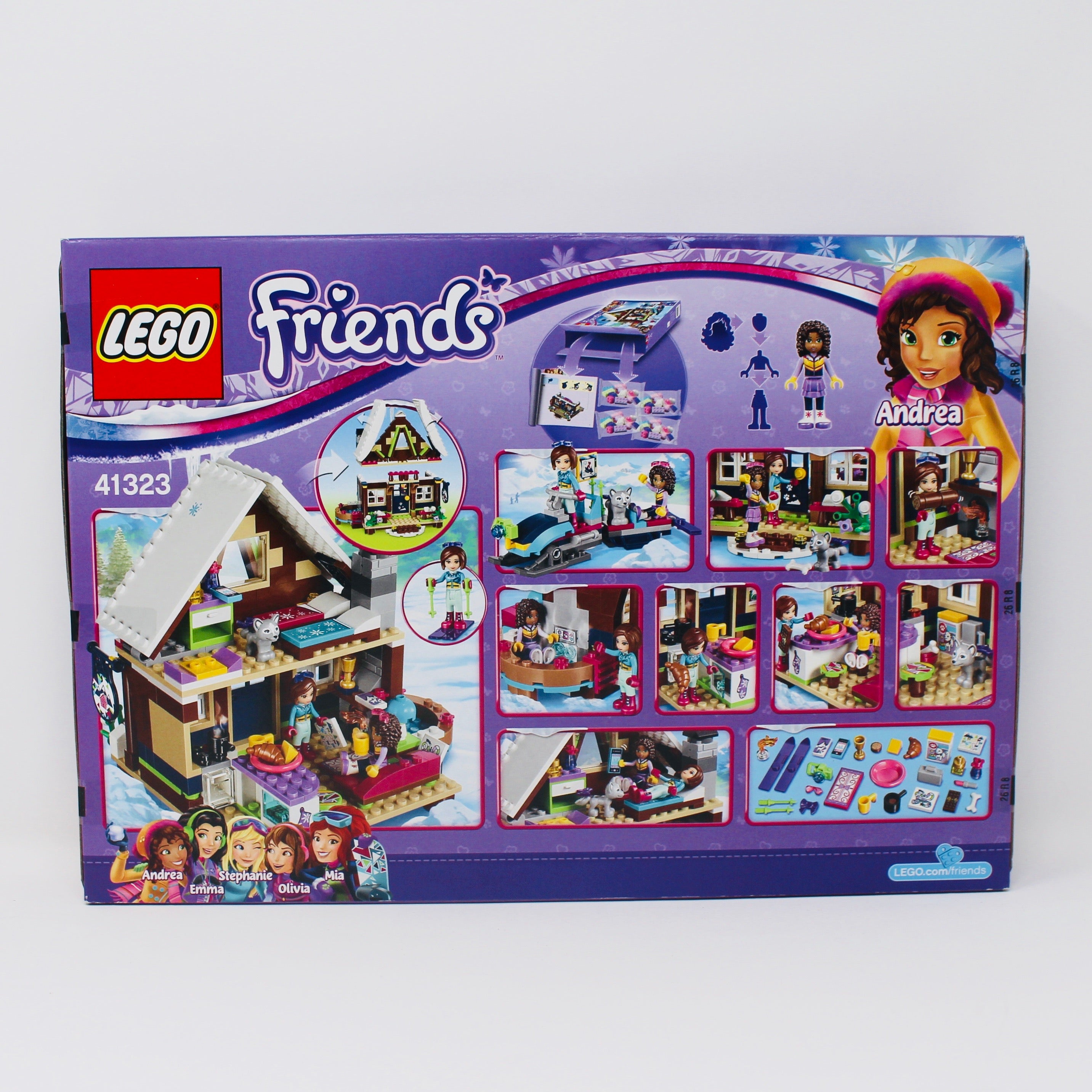 !!RETIRED!! Sealed LEGO FRIENDS: Snow Resort Chalet cheapest (41323)