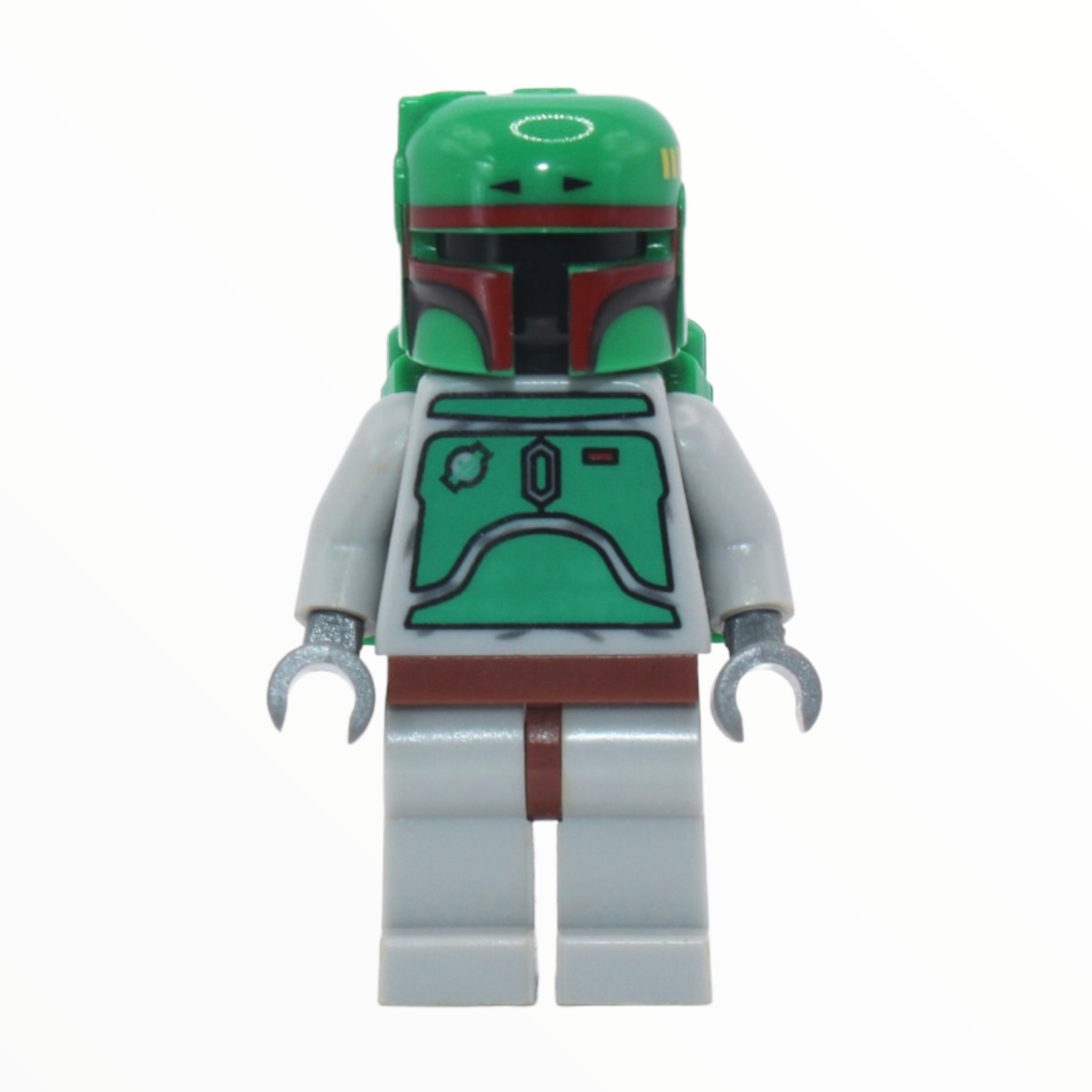 Boba Fett (classic gray, dark red highlights on helmet)