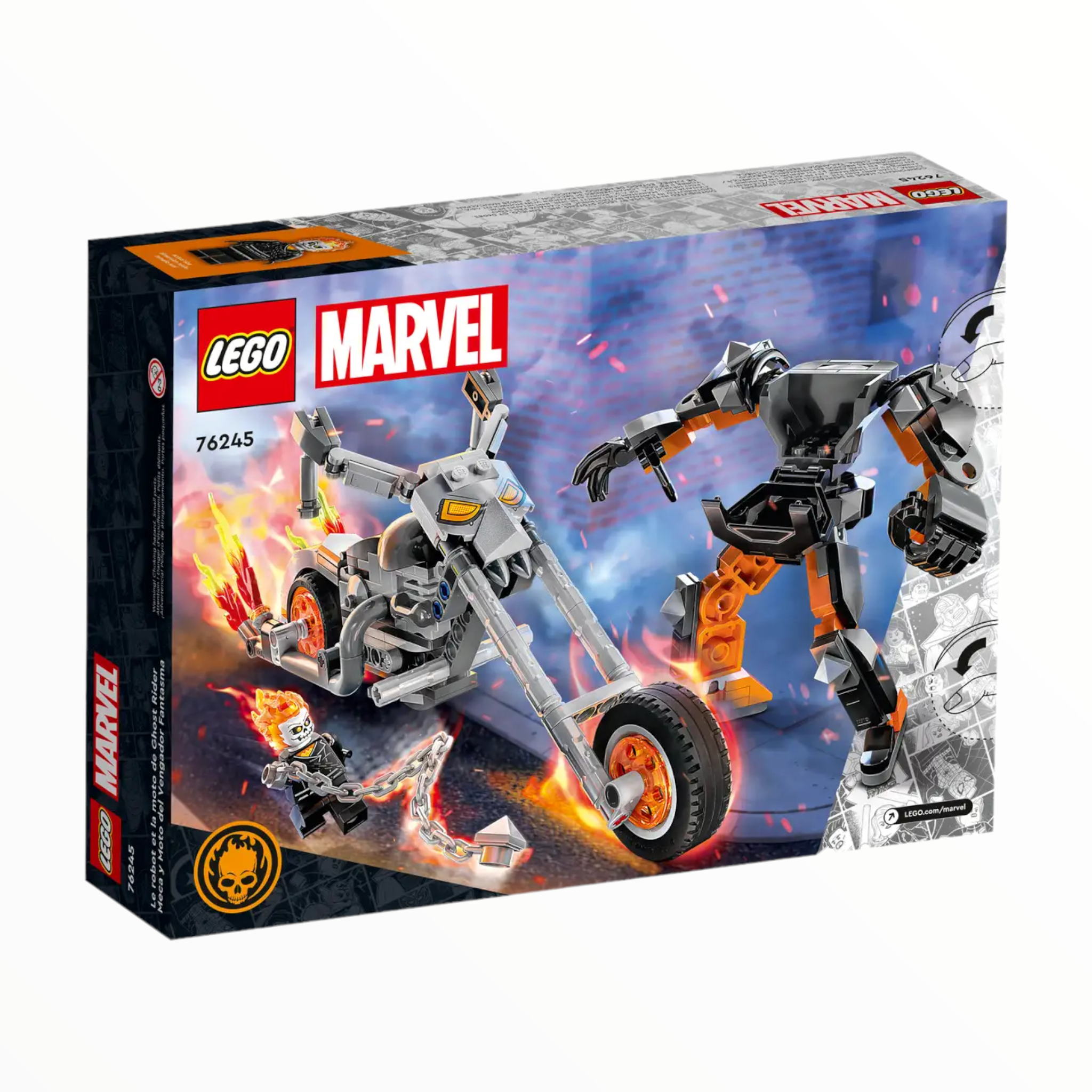 76245 Marvel Ghost Rider Mech & Bike