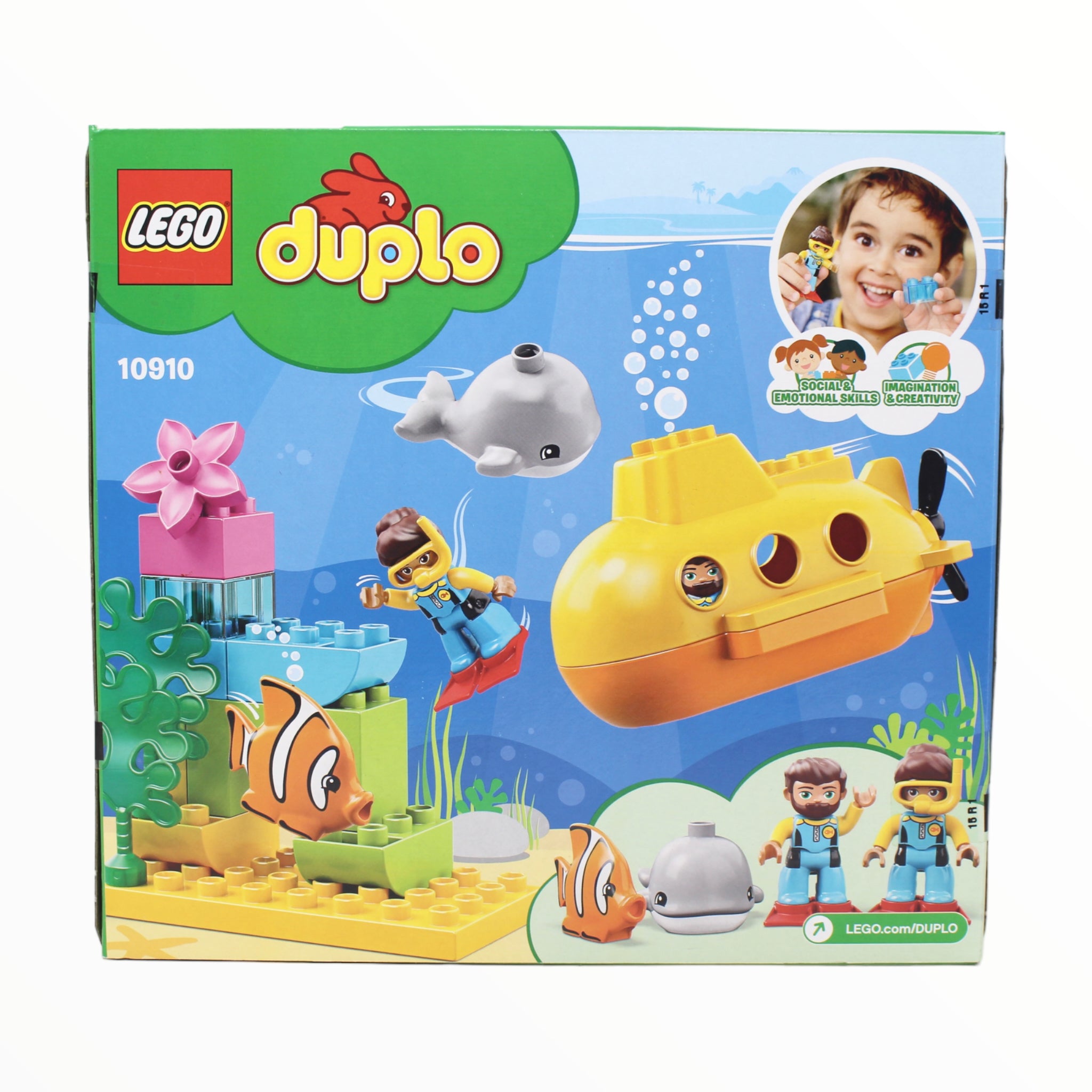 Lego duplo best sale submarine adventure