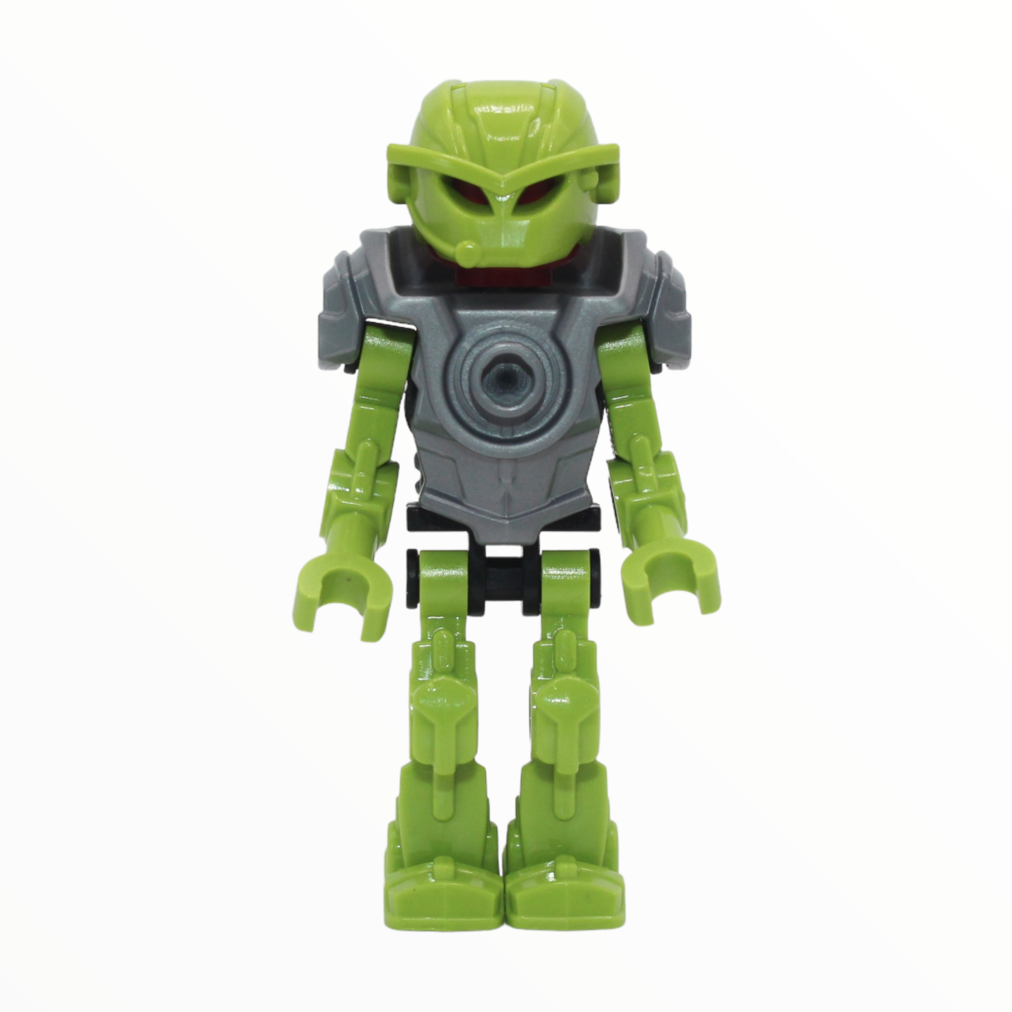 Hero Factory Breez (minifigure, flat silver armor)