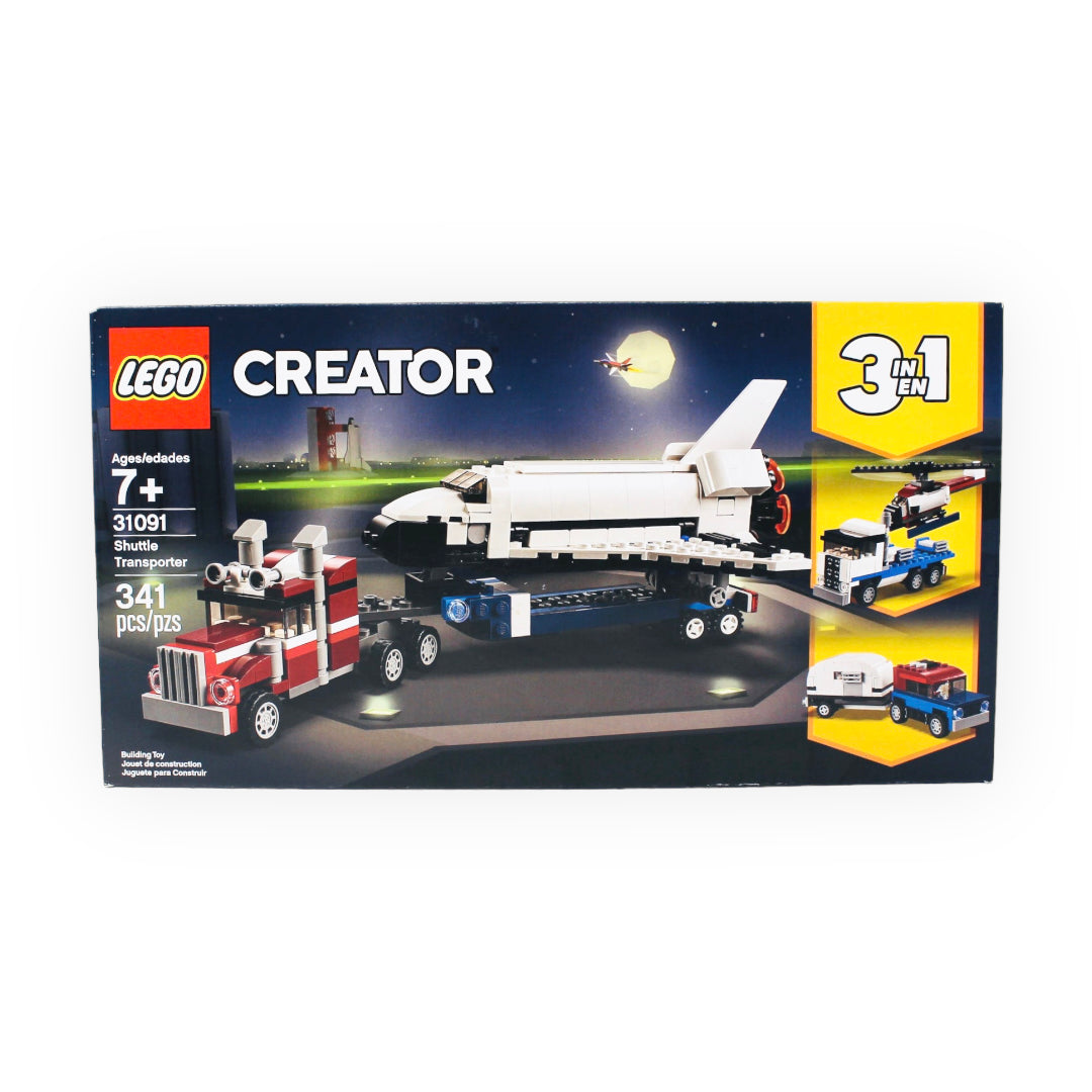 Lego creator best sale shuttle transporter 31091