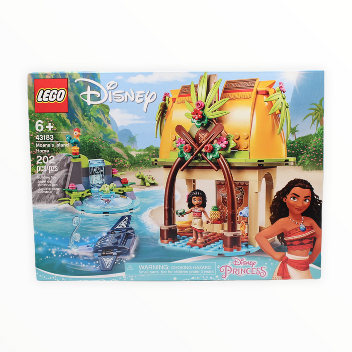 Retired Set 43183 Disney Princess Moana’s Island Home