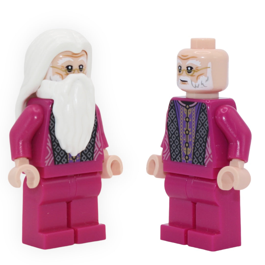 Professor Albus Dumbledore (magenta robe, plain legs)