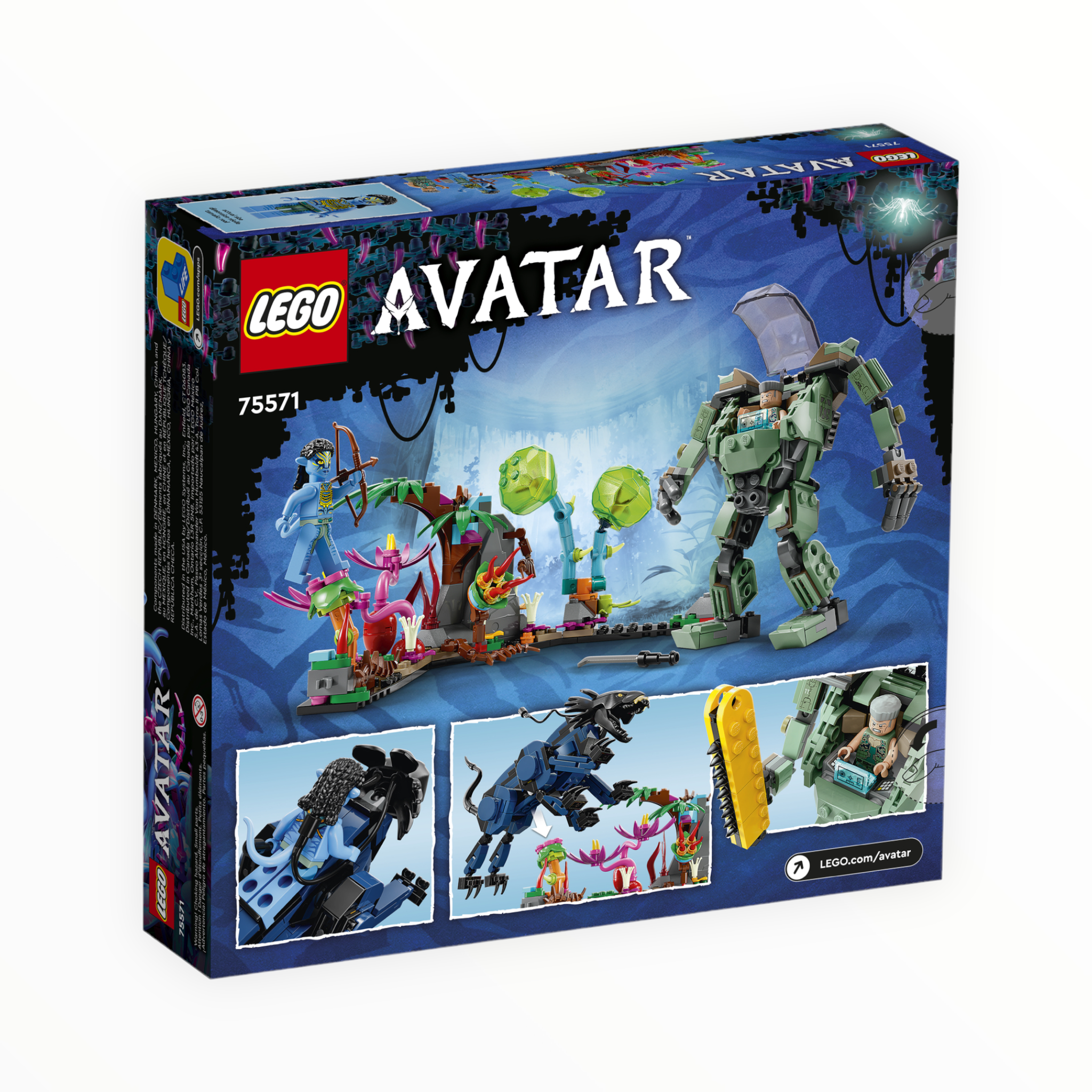 75571 Avatar Neytiri & Thanator vs AMP Suit Quaritch